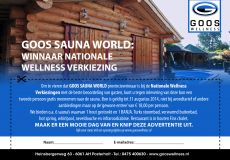 Goos wellness sauna nieuw