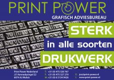 Print power liggend